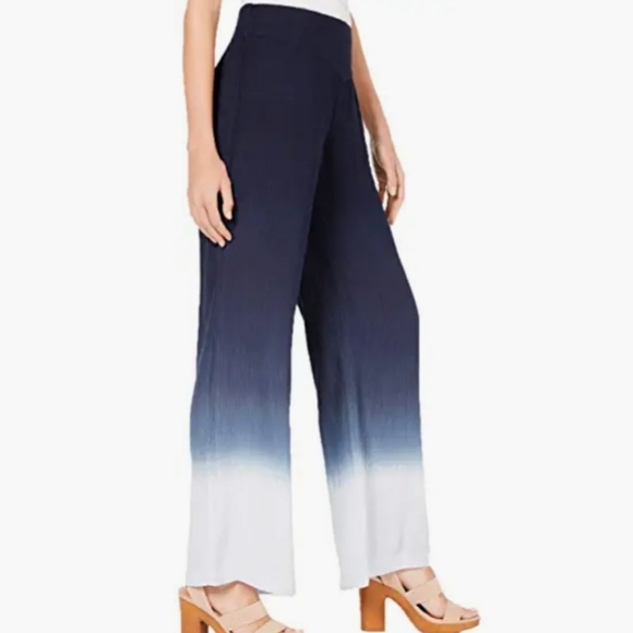 I.N.C Tie Die Wide Leg Size M    (K) - Picture 2 of 4